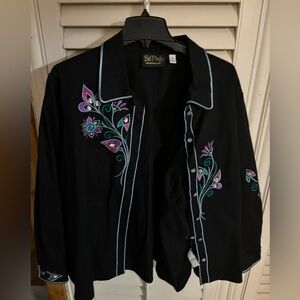 XL Bob Mackie Wearable Art blouse